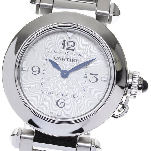 CARTIER Pasha de Cartier 30MM WSPA0021 Silver Dial Quartz Ladies Watch_829945 - Picture 1 of 6